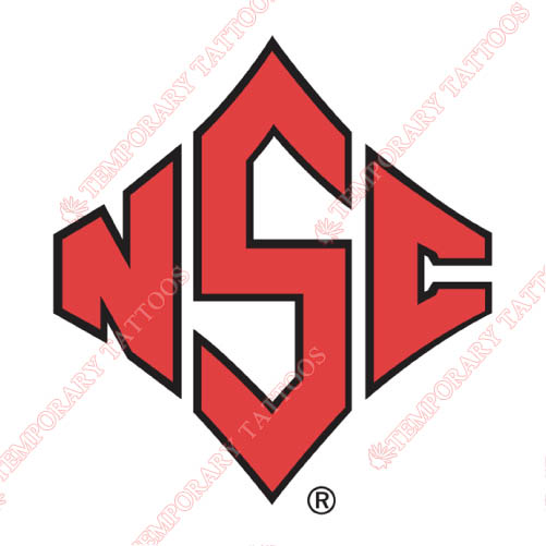 North Carolina State Wolfpack Customize Temporary Tattoos Stickers NO.5503